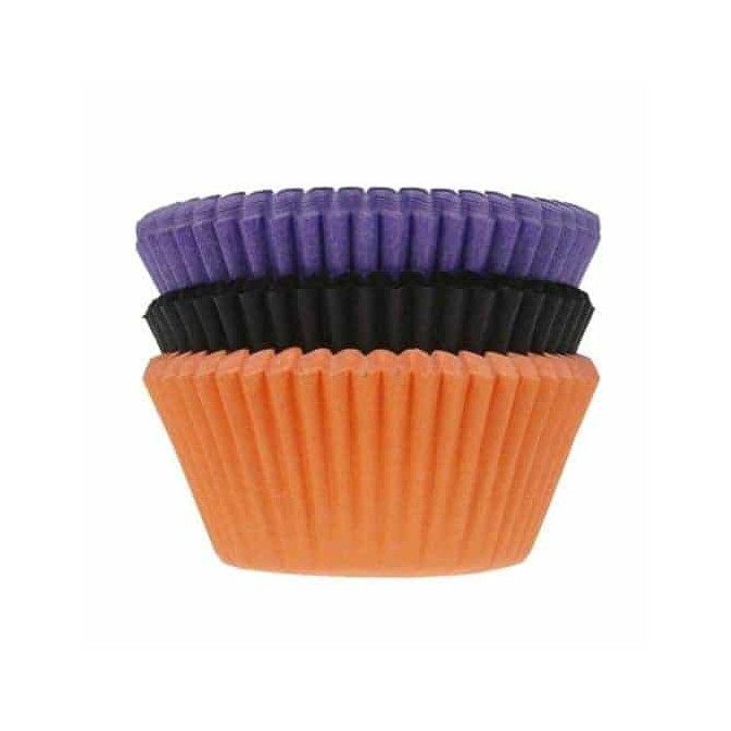 75 estuches sencillos para cupcakes de halloween
