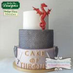 pastel de juego de thone