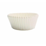 cápsulas blancas para cupcakes