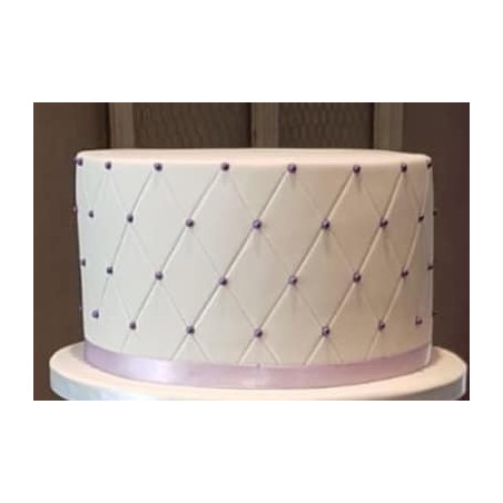 impresión de diamantes en pastel