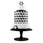 pastel-efecto-diamante-en-pasta-de-azúcar
