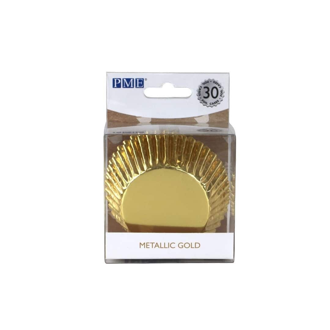 30 cajas metalicas doradas