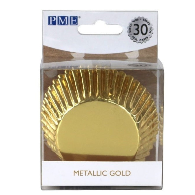 30 cajas metalicas doradas