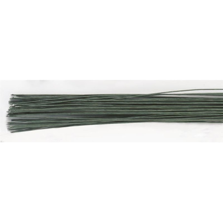 Tallos de flores verdes de calibre 20