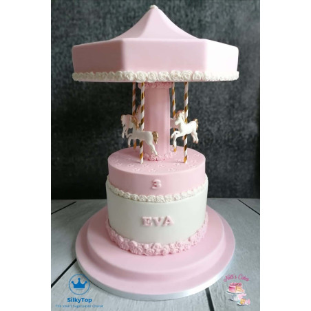 pastel carrusel