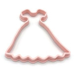 cortador de galletas-Vestido-10-cm-para-pasta-de-azucar