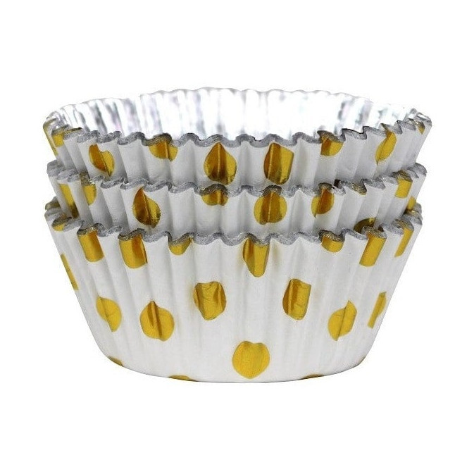 cajas-para-cupcakes-blancas-con-lunares-dorados