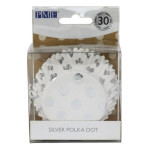30-casetes-para-cupcakes-blancos-con-lunares-plateados