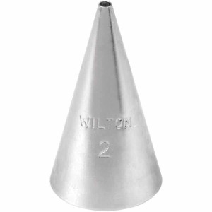 Enchufe redondo liso Wilton n.º 2