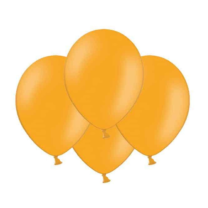 10-globos-naranjas