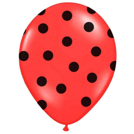 globos-rojos-con-lunares-negros