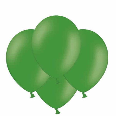 10-globos-verde-esmeralda-27-cm