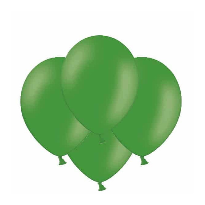10-globos-verde-esmeralda-27-cm