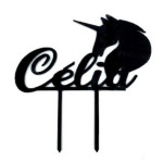 cake-topper-unicornio-personalizable-negro