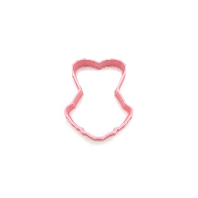 Cortador de galletas de bustier de mujer de 10 cm