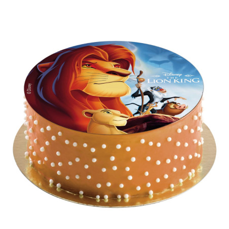 idea de pastel del rey león