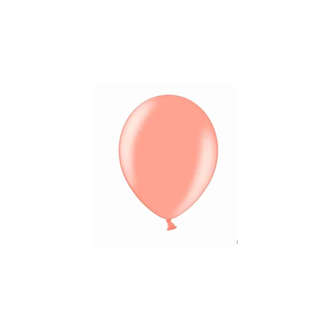 10-globos-oro-rosa-27-cm