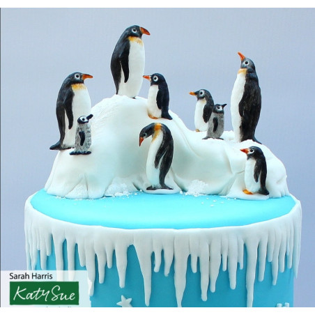 pastel de pingüino