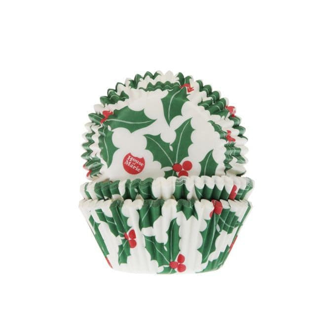 50-fundas-para-cupcakes-navideños-decoracion-acebo
