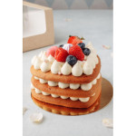 pastel de corazones