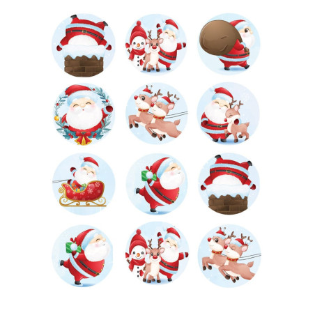 12-adornos-navideños-de-azúcar-redondos-5-cm