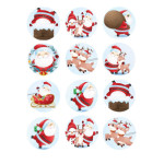 12-adornos-navideños-de-azúcar-redondos-5-cm