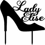 cake-topper-bomba-para-personalizar-negro-brillante