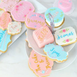 Kit de estampado de caracteres pequeños para galleta PME
