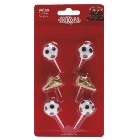 Velas de futbol