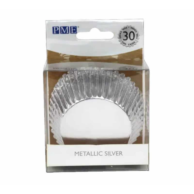30 cajas metalicas plateadas