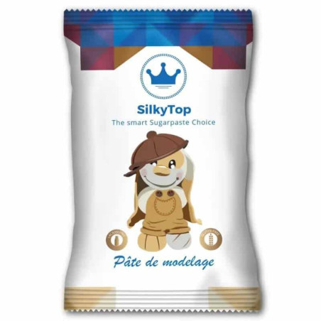 Pasta de modelar blanca Silkytop, 250 g