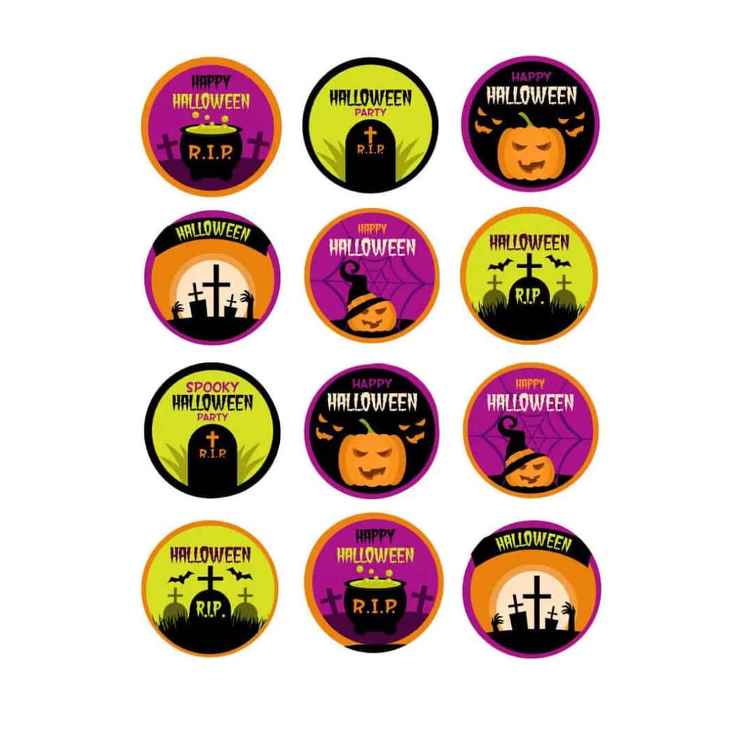 discos-de-cupcakes-de-halloween