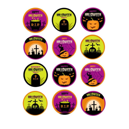 discos-de-cupcakes-de-halloween