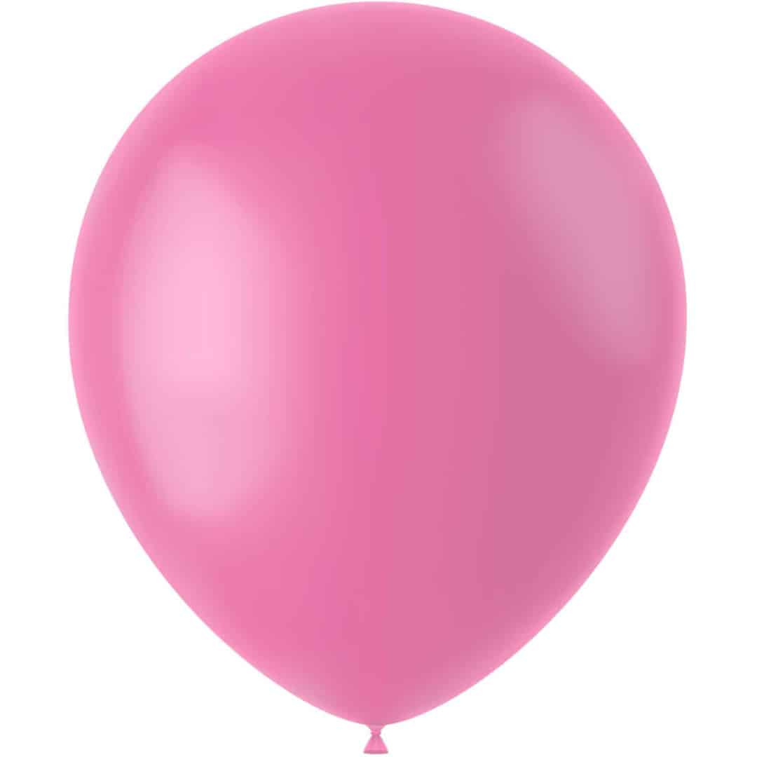 50-globos-rosa-mate-33-cm