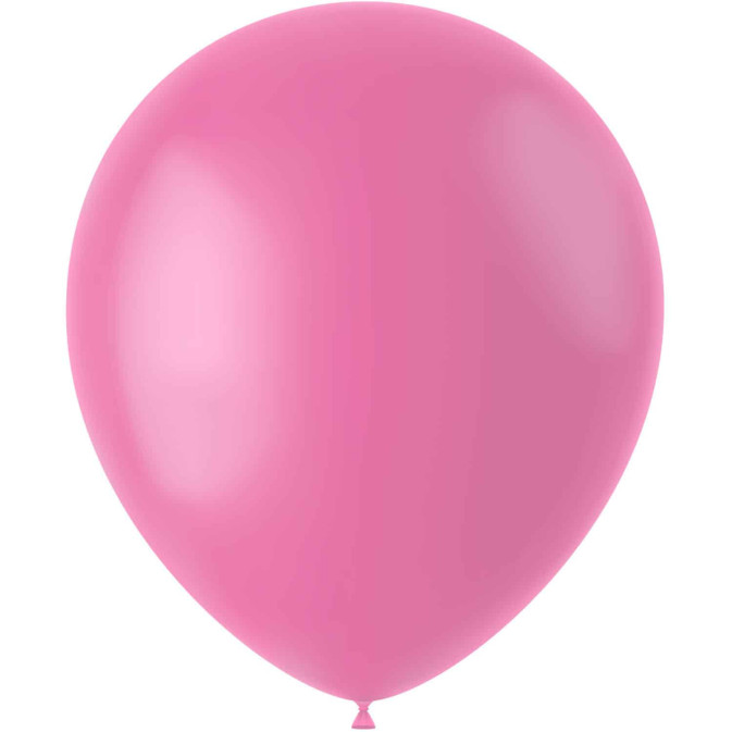 50-globos-rosa-mate-33-cm