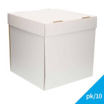 Juego de 10 cajas para tartas 32x32x32 cm