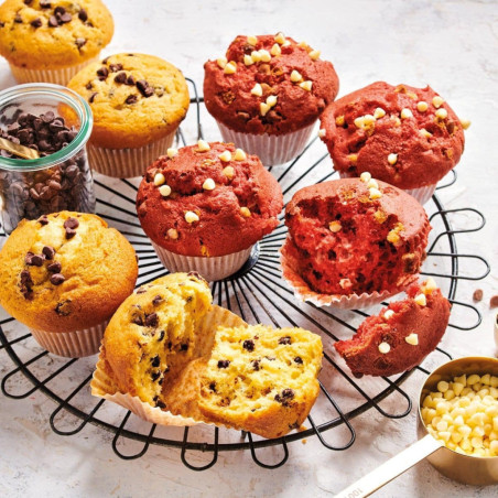 Muffin con chispas de chocolate