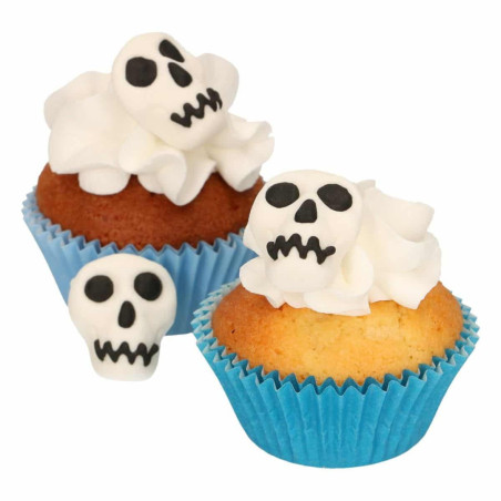 cupcakes de calavera