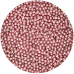perlas de azúcar rosa metalizado - Funcakes