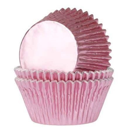 36 mini cajas de metal rosa