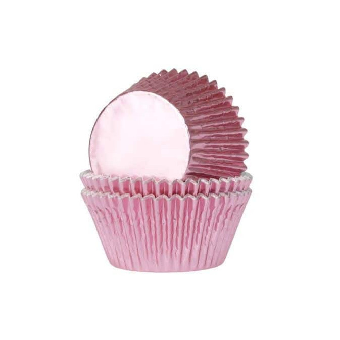 36 mini cajas de metal rosa