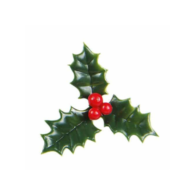 10-hojas-de-acebo-para-tronco-de-navidad