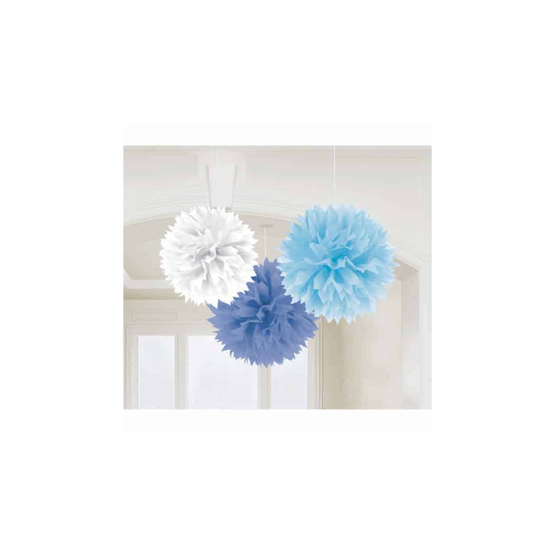 3-pompones-para-colgar-40-cm-azul-y-blanco