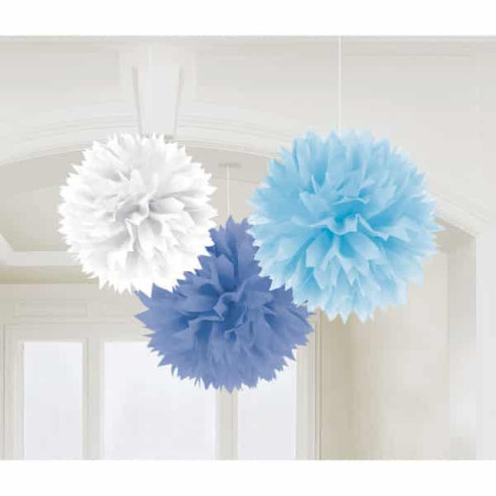 3-pompones-para-colgar-40-cm-azul-y-blanco