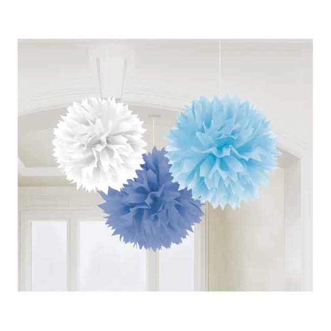 3-pompones-para-colgar-40-cm-azul-y-blanco