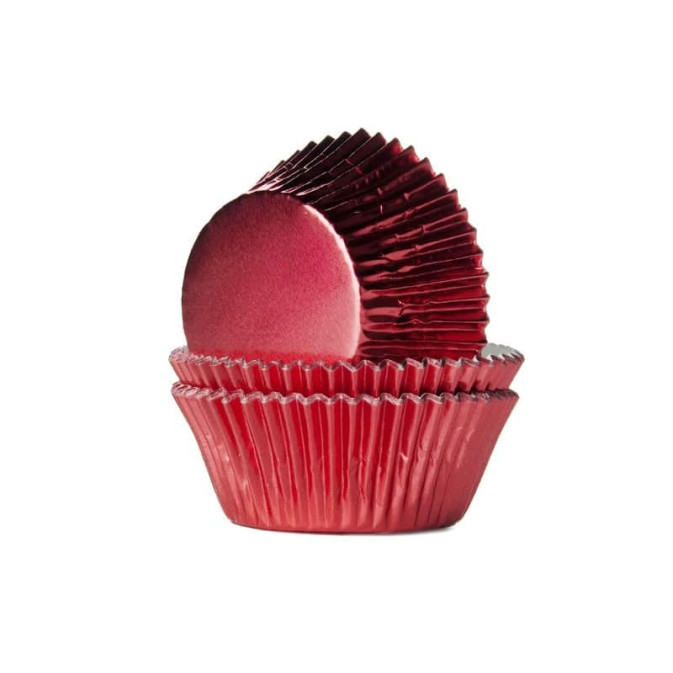 24 cajas metálicas rojas