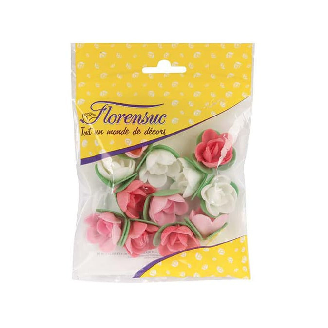 12-rosas-de-matzá-con-hojas