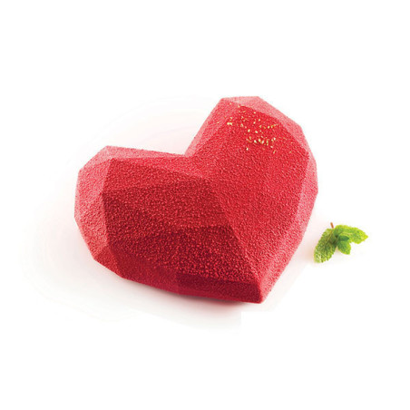 molde-para-tarta-corazon-origami-silikomart