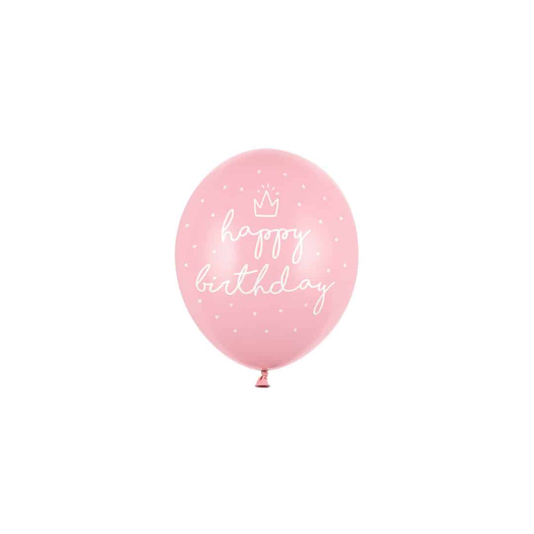 6-globos-rosa-feliz-cumpleaños