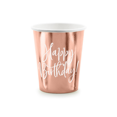 6-vasos-de-carton-feliz-cumpleanos-oro rosa